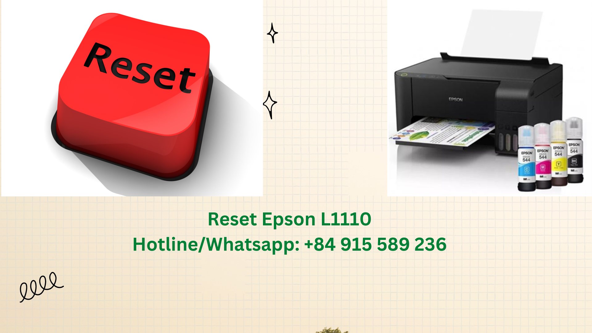 Reset Epson L1110