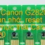 Chip Canon G2820 xóa lỗi tràn nhớ, nhấp nháy đèn