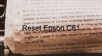 Key Reset Epson C61, Phần Mềm Reset Máy In Epson C61