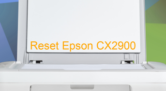 Key Reset Epson CX2900, Phần Mềm Reset Máy In Epson CX2900