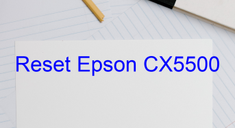 Key Reset Epson CX5500, Phần Mềm Reset Máy In Epson CX5500