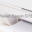 Key Reset Epson D78, Phần Mềm Reset Máy In Epson D78
