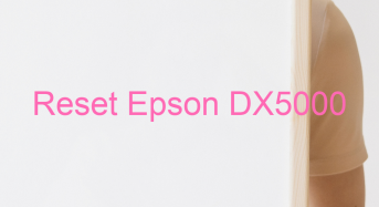 Key Reset Epson DX5000, Phần Mềm Reset Máy In Epson DX5000
