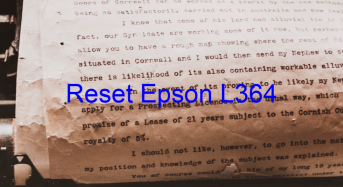 Key Reset Epson L364, Phần Mềm Reset Máy In Epson L364