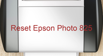 Key Reset Epson Photo 825, Phần Mềm Reset Máy In Epson Photo 825