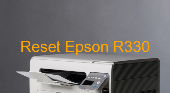 Key Reset Epson R330, Phần Mềm Reset Máy In Epson R330