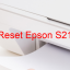 Key Reset Epson S21, Phần Mềm Reset Máy In Epson S21
