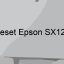 Key Reset Epson SX125, Phần Mềm Reset Máy In Epson SX125