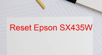 Key Reset Epson SX435W, Phần Mềm Reset Máy In Epson SX435W