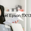 Key Reset Epson TX130, Phần Mềm Reset Máy In Epson TX130