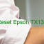 Key Reset Epson TX133, Phần Mềm Reset Máy In Epson TX133