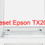 Key Reset Epson TX209, Phần Mềm Reset Máy In Epson TX209