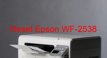 Key Reset Epson WF-2538, Phần Mềm Reset Máy In Epson WF-2538