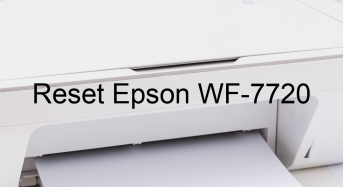 Key Reset Epson WF-7720, Phần Mềm Reset Máy In Epson WF-7720