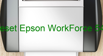 Key Reset Epson WorkForce 545, Phần Mềm Reset Máy In Epson WorkForce 545