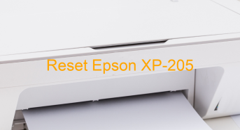 Key Reset Epson XP-205, Phần Mềm Reset Máy In Epson XP-205