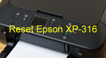 Key Reset Epson XP-316, Phần Mềm Reset Máy In Epson XP-316