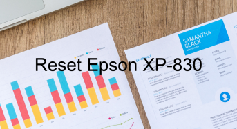 Key Reset Epson XP-830, Phần Mềm Reset Máy In Epson XP-830
