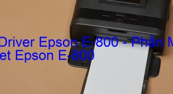 Tải Driver Epson E-800, Phần Mềm Reset Epson E-800
