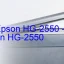 Tải Driver Epson HG-2550, Phần Mềm Reset Epson HG-2550