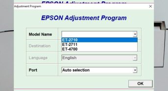 Phần Mềm Epson ET 4700 Adjustment Program
