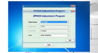 Phần Mềm Epson ET-14000 Adjustment Program
