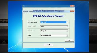 Phần Mềm Epson Xp960 Adjustment Program