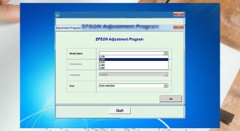 Phần Mềm Epson L360 Adjustment Program