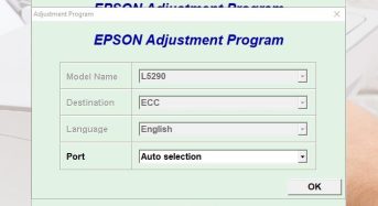 Phần Mềm Epson L5290 Adjustment Program