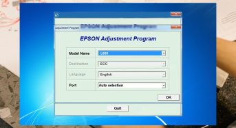 Phần Mềm Epson L605 Adjustment Program