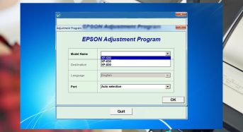 Phần Mềm Epson Xp530 Adjustment Program