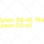 Tải Driver Scan Epson DS-40, Phần Mềm Reset Scanner Epson DS-40