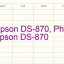 Tải Driver Scan Epson DS-870, Phần Mềm Reset Scanner Epson DS-870