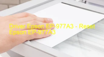Epson EP-977A3のドライバーのダウンロード,Epson EP-977A3 のリセットソフトウェアのダウンロード