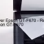 Epson GT-F670のドライバーのダウンロード,Epson GT-F670 のリセットソフトウェアのダウンロード