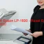 Epson LP-1600のドライバーのダウンロード,Epson LP-1600 のリセットソフトウェアのダウンロード