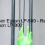 Epson LP-900のドライバーのダウンロード,Epson LP-900 のリセットソフトウェアのダウンロード