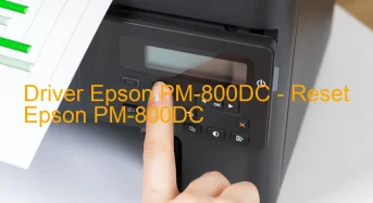 Epson PM-800DCのドライバーのダウンロード,Epson PM-800DC のリセットソフトウェアのダウンロード