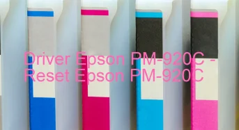 Epson PM-920Cのドライバーのダウンロード,Epson PM-920C のリセットソフトウェアのダウンロード