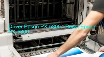 Epson PX-5800のドライバーのダウンロード,Epson PX-5800 のリセットソフトウェアのダウンロード