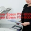 Epson PX-H8000のドライバーのダウンロード,Epson PX-H8000 のリセットソフトウェアのダウンロード