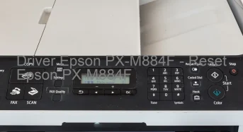 Epson PX-M884Fのドライバーのダウンロード,Epson PX-M884F のリセットソフトウェアのダウンロード
