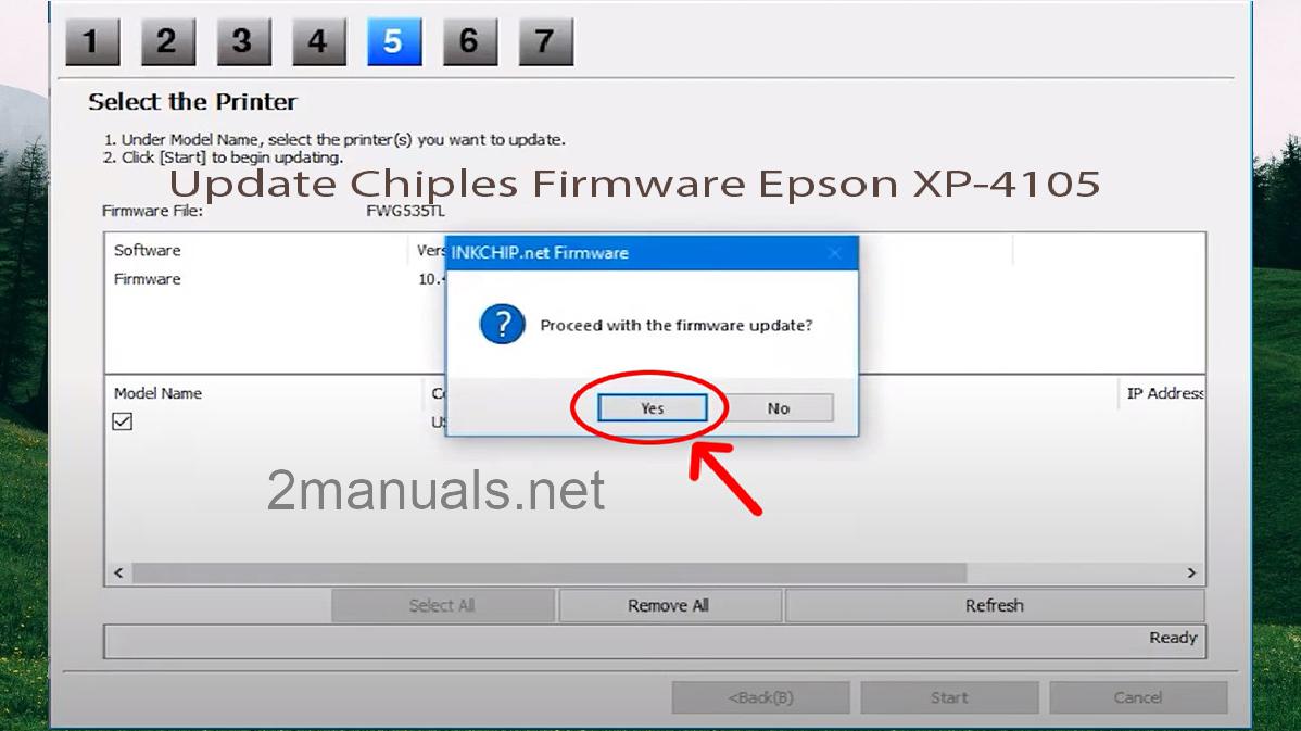 Epson XP-4105 Chipless Firmware Free: Được cập nhật miễn phí và chuyển đổi dễ dàng cho máy in Epson XP-4105 2