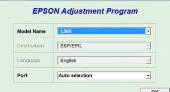 Phần mềm điều chỉnh Epson L8180 – Tải về Program Adjustment chính hãng