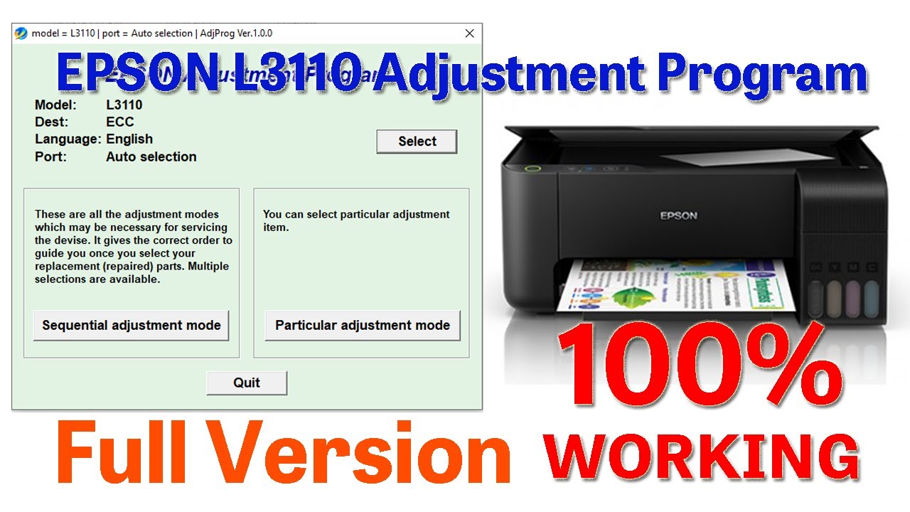 Epson L3210 Resetter Free Download: Get the Latest Version of Nosware for Professional Resetting - SEO Optimization 2
