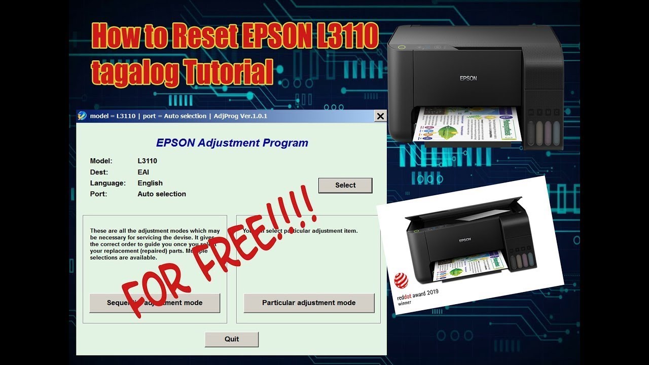 Reset Epson L3218: Cách đơn giản và hiệu quả để khắc phục lỗi và đặt lại máy in Epson L3218 - [Tên website] 2