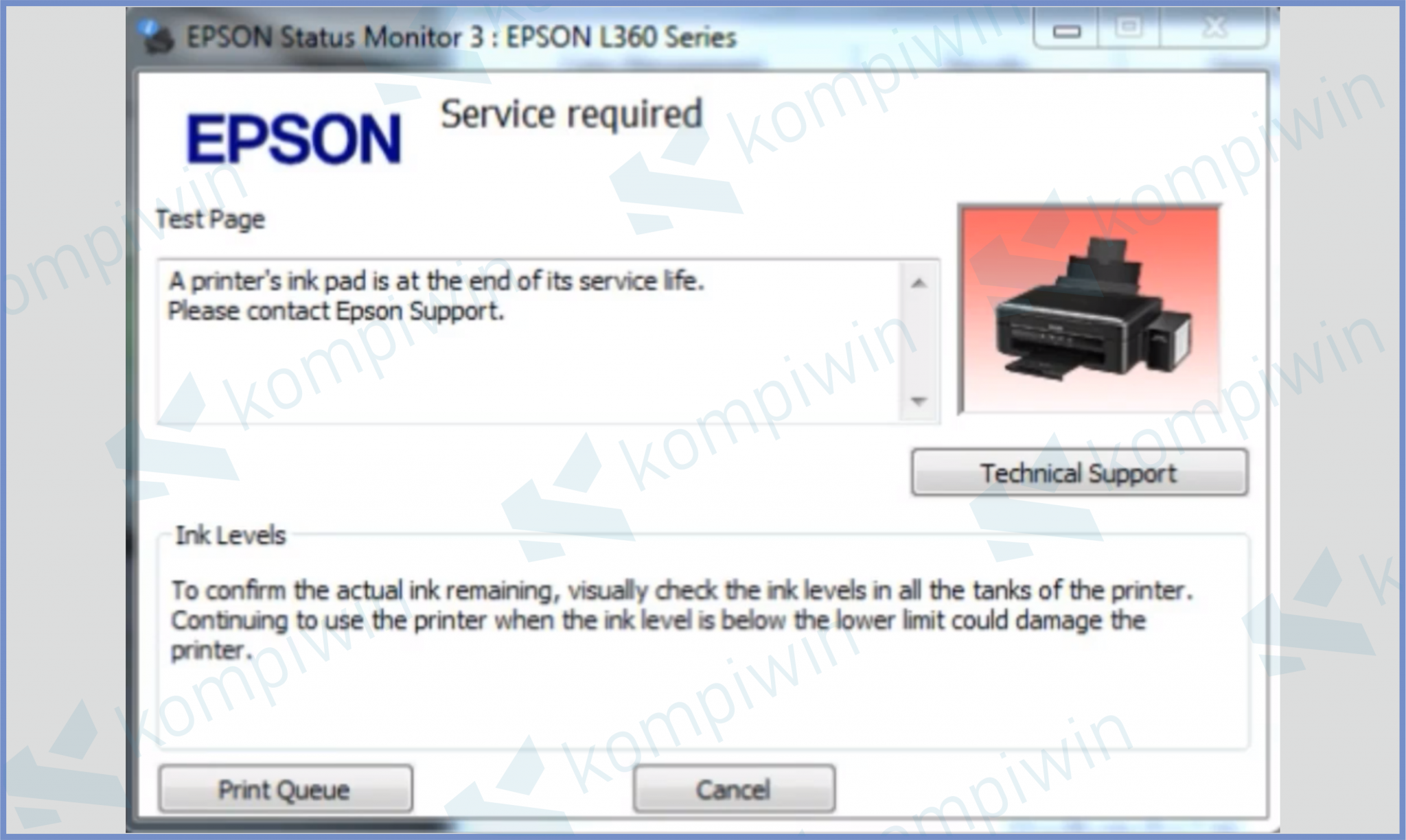 Phần mềm Epson L3210 Resetter - Tải miễn phí & Cách cài đặt