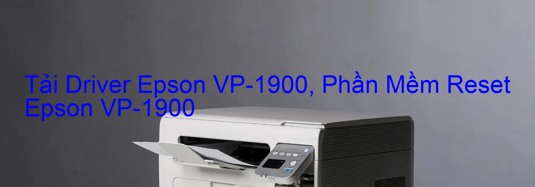 Driver Epson VP-1900, Phần Mềm Reset Epson VP-1900