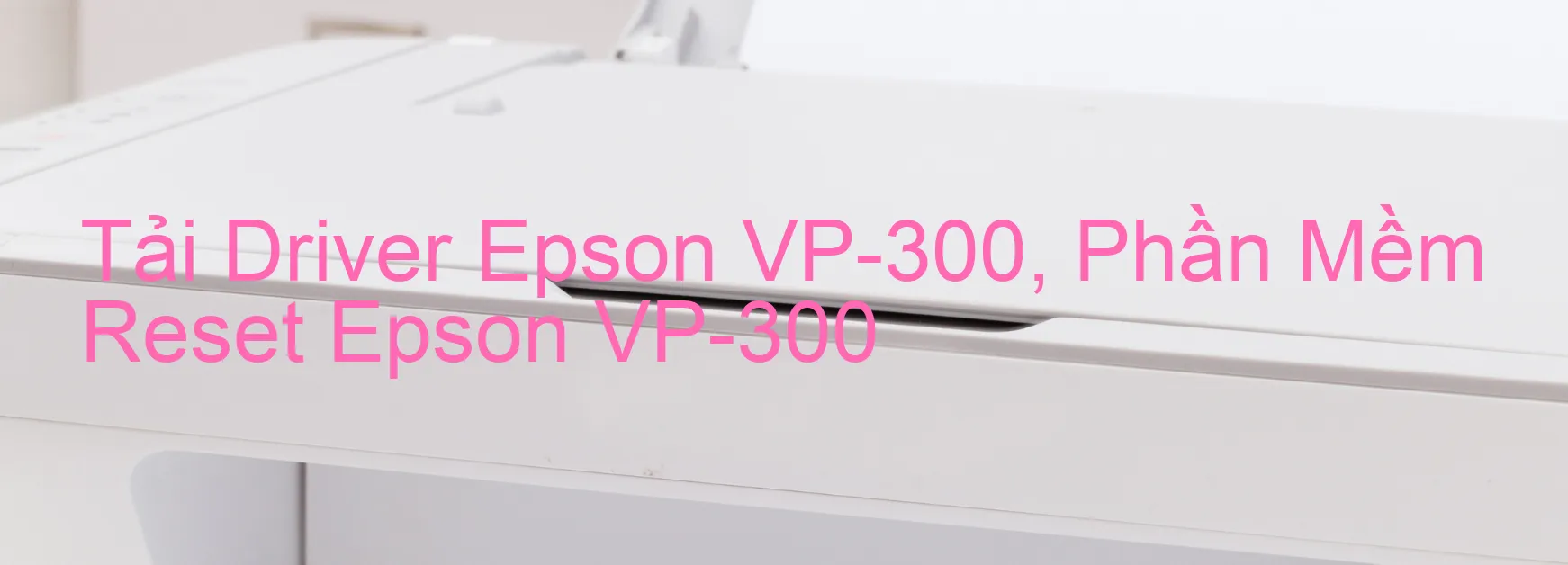 Driver Epson VP-300, Phần Mềm Reset Epson VP-300