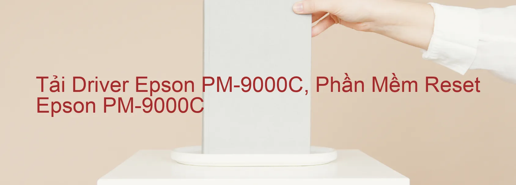 Driver Epson PM-9000C, Phần Mềm Reset Epson PM-9000C